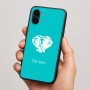 כיסוי בעיצוב אישי עם השם שלך לדגם - Nothing Phone (2) בעיצוב ראש פיל
