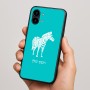 כיסוי בעיצוב אישי עם השם שלך לדגם - Nothing Phone (2) בעיצוב זברה
