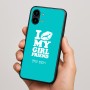 כיסוי בעיצוב אישי עם השם שלך לדגם - Nothing Phone (2) בעיצוב לנשק את החברה שלי