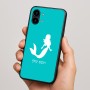 כיסוי בעיצוב אישי עם השם שלך לדגם - Nothing Phone (2) בעיצוב בתולת ים - אישה