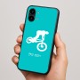 כיסוי בעיצוב אישי עם השם שלך לדגם - Nothing Phone (2) בעיצוב רוכב אופניים