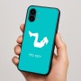כיסוי בעיצוב אישי עם השם שלך לדגם - Nothing Phone (2) בעיצוב אישה מתאמנת