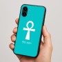 כיסוי בעיצוב אישי עם השם שלך לדגם - Nothing Phone (2) בעיצוב אנק - מפתח החיים המצרי