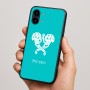 כיסוי בעיצוב אישי עם השם שלך לדגם - Nothing Phone (2) בעיצוב פרחי קרן