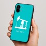 כיסוי בעיצוב אישי עם השם שלך לדגם - Nothing Phone (2) בעיצוב באר נפט