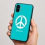 כיסוי בעיצוב אישי עם השם שלך לדגם - Nothing Phone (2) בעיצוב סמל השלום