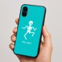כיסוי בעיצוב אישי עם השם שלך לדגם - Nothing Phone (2) בעיצוב סקלטון