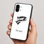 כיסוי בעיצוב אישי עם השם שלך לדגם - Nothing Phone (2) בעיצוב לדוג
