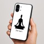כיסוי בעיצוב אישי עם השם שלך לדגם - Nothing Phone (2) בעיצוב אימון יוגה