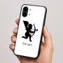 כיסוי בעיצוב אישי עם השם שלך לדגם - Nothing Phone (2) בעיצוב קופידון
