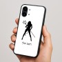 כיסוי בעיצוב אישי עם השם שלך לדגם - Nothing Phone (2) בעיצוב אישה שטן
