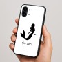 כיסוי בעיצוב אישי עם השם שלך לדגם - Nothing Phone (2) בעיצוב בתולת ים - אישה