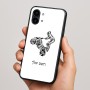 כיסוי בעיצוב אישי עם השם שלך לדגם - Nothing Phone (2) בעיצוב רוכב טרקטורונים