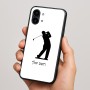כיסוי בעיצוב אישי עם השם שלך לדגם - Nothing Phone (2) בעיצוב שחקן גולף