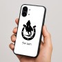 כיסוי בעיצוב אישי עם השם שלך לדגם - Nothing Phone (2) בעיצוב פרסה וסוס