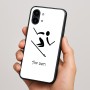 כיסוי בעיצוב אישי עם השם שלך לדגם - Nothing Phone (2) בעיצוב סקי אולימפי
