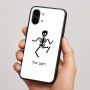 כיסוי בעיצוב אישי עם השם שלך לדגם - Nothing Phone (2) בעיצוב סקלטון