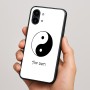 כיסוי בעיצוב אישי עם השם שלך לדגם - Nothing Phone (2) בעיצוב סמל יינג יאנג