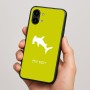 כיסוי בעיצוב אישי עם השם שלך לדגם - Nothing Phone (2) בעיצוב כריש ראש פטיש