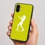 כיסוי בעיצוב אישי עם השם שלך לדגם - Nothing Phone (2) בעיצוב אישה מגוננת