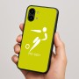 כיסוי בעיצוב אישי עם השם שלך לדגם - Nothing Phone (2) בעיצוב כדורגל אולימפי