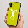 כיסוי בעיצוב אישי עם השם שלך לדגם - Nothing Phone (2) בעיצוב הרמת משקולות