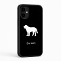 כיסוי בעיצוב אישי עם השם שלך לדגם - Nothing Phone (2a) בעיצוב כלב
