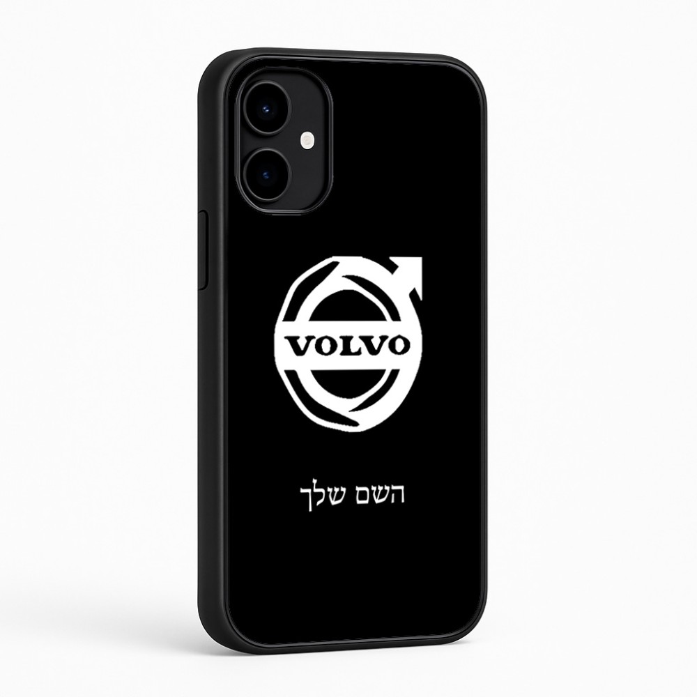 כיסוי בעיצוב אישי עם השם שלך לדגם - Nothing Phone (2a) בעיצוב וולוו