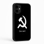 כיסוי בעיצוב אישי עם השם שלך לדגם - Nothing Phone (2a) בעיצוב פטיש ומגל