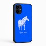 כיסוי בעיצוב אישי עם השם שלך לדגם - Nothing Phone (2a) בעיצוב זברה