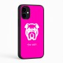 כיסוי בעיצוב אישי עם השם שלך לדגם - Nothing Phone (2a) בעיצוב פרצוף בולדוג