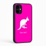 כיסוי בעיצוב אישי עם השם שלך לדגם - Nothing Phone (2a) בעיצוב קנגורו