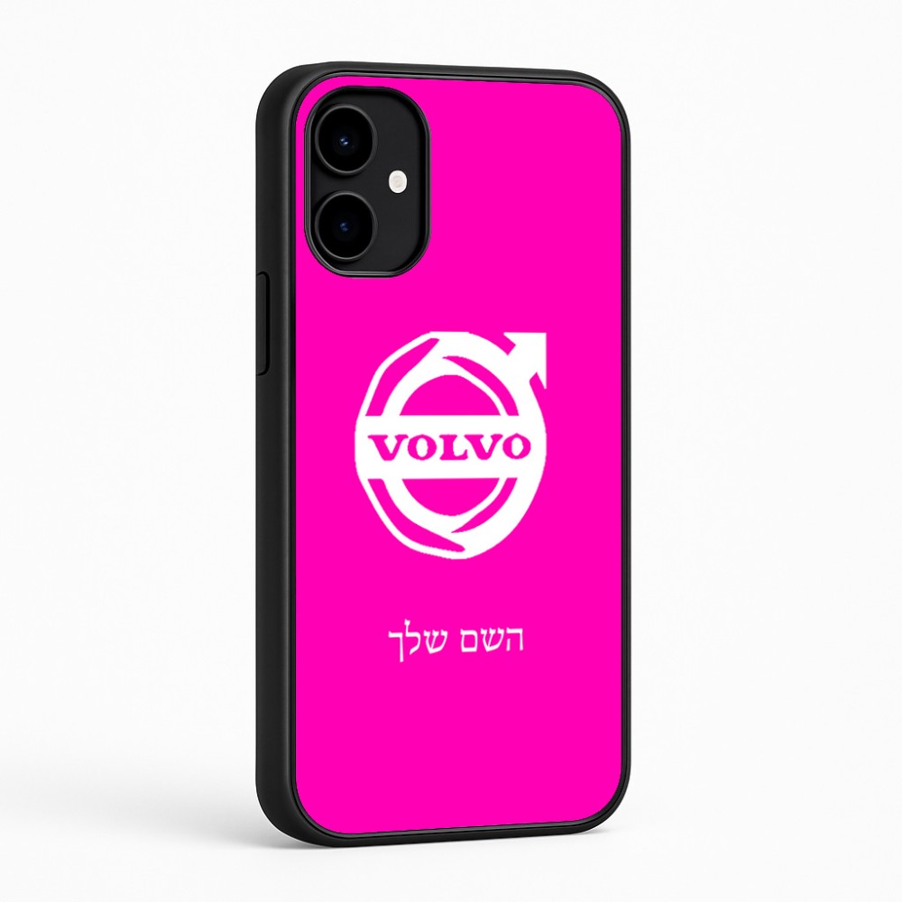 כיסוי בעיצוב אישי עם השם שלך לדגם - Nothing Phone (2a) בעיצוב וולוו