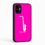 כיסוי בעיצוב אישי עם השם שלך לדגם - Nothing Phone (2a) בעיצוב סקסופון