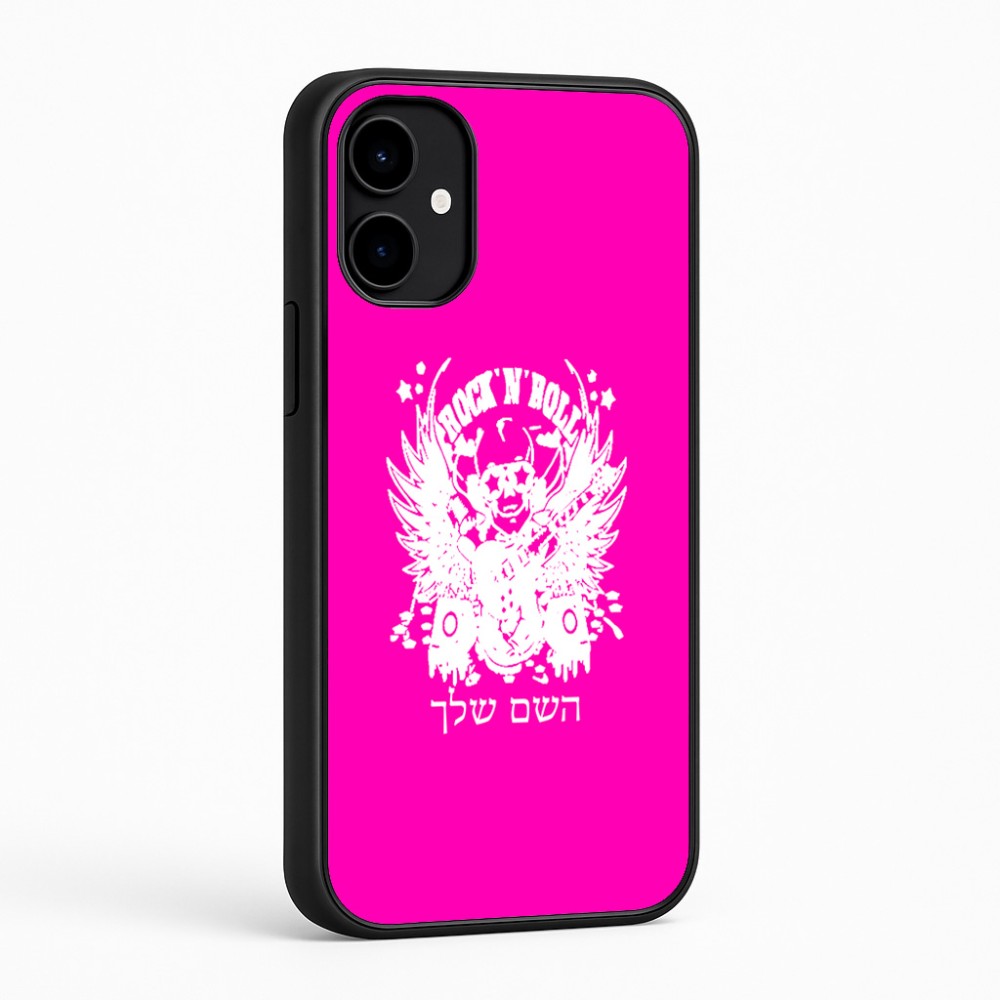 כיסוי בעיצוב אישי עם השם שלך לדגם - Nothing Phone (2a) בעיצוב רוקנרול