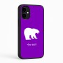 כיסוי בעיצוב אישי עם השם שלך לדגם - Nothing Phone (2a) בעיצוב דוב