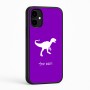 כיסוי בעיצוב אישי עם השם שלך לדגם - Nothing Phone (2a) בעיצוב דינוזאור