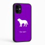 כיסוי בעיצוב אישי עם השם שלך לדגם - Nothing Phone (2a) בעיצוב כלב