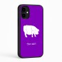 כיסוי בעיצוב אישי עם השם שלך לדגם - Nothing Phone (2a) בעיצוב חזיר