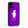 כיסוי בעיצוב אישי עם השם שלך לדגם - Nothing Phone (2a) בעיצוב פינגווין
