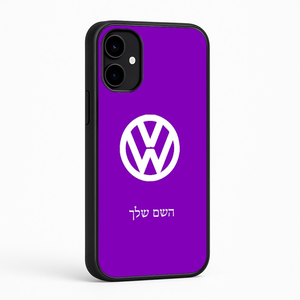 כיסוי בעיצוב אישי עם השם שלך לדגם - Nothing Phone (2a) בעיצוב פולקסווגן