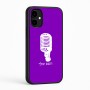 כיסוי בעיצוב אישי עם השם שלך לדגם - Nothing Phone (2a) בעיצוב מיקרופון