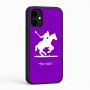 כיסוי בעיצוב אישי עם השם שלך לדגם - Nothing Phone (2a) בעיצוב שחקן פולו - סוס
