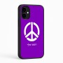 כיסוי בעיצוב אישי עם השם שלך לדגם - Nothing Phone (2a) בעיצוב סמל השלום