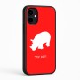 כיסוי בעיצוב אישי עם השם שלך לדגם - Nothing Phone (2a) בעיצוב קרנף