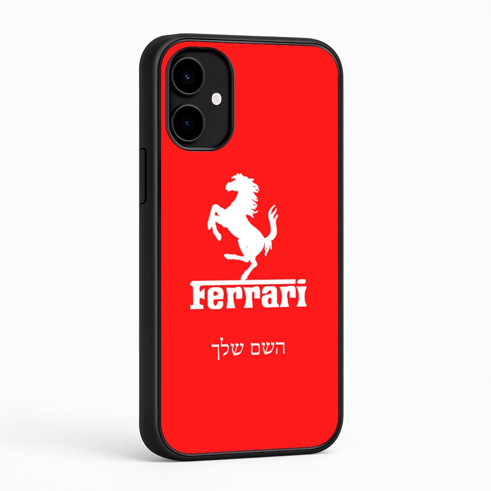 כיסוי בעיצוב אישי עם השם שלך לדגם - Nothing Phone (2a) בעיצוב פרארי