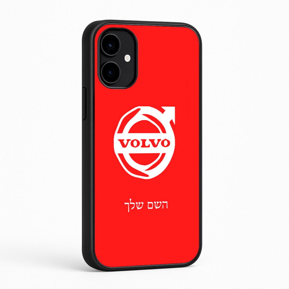 כיסוי בעיצוב אישי עם השם שלך לדגם - Nothing Phone (2a) בעיצוב וולוו
