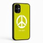 כיסוי בעיצוב אישי עם השם שלך לדגם - Nothing Phone (2a) בעיצוב סמל השלום