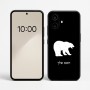 כיסוי בעיצוב אישי עם השם שלך לדגם - Nothing Phone (2a) בעיצוב דוב