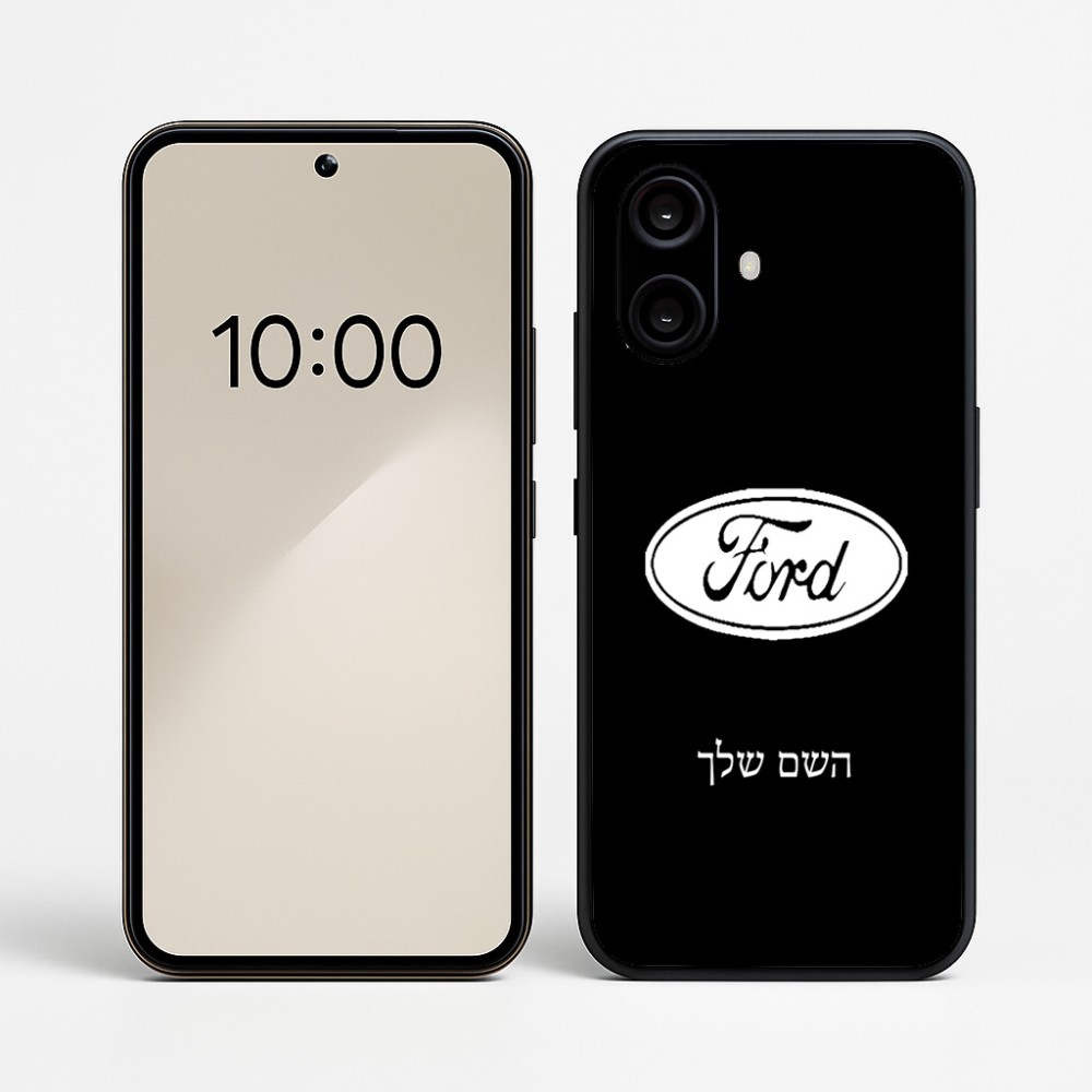 כיסוי בעיצוב אישי עם השם שלך לדגם - Nothing Phone (2a) בעיצוב לחצות
